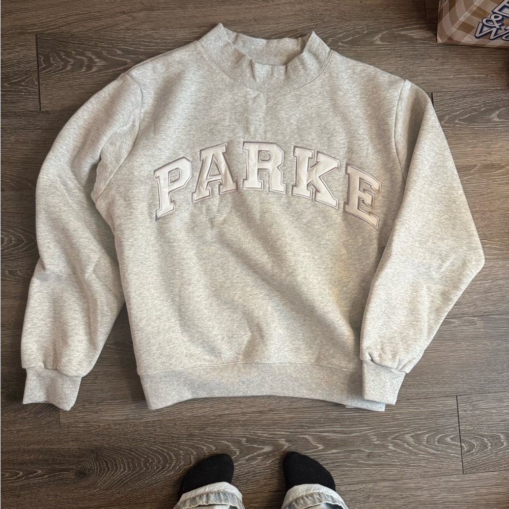 Parker Light Gray Sweatshirt